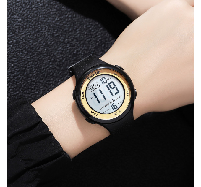 Skmei 1856BKGD Black-Gold SALE