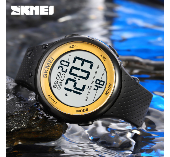 Skmei 1856BKGD Black-Gold SALE