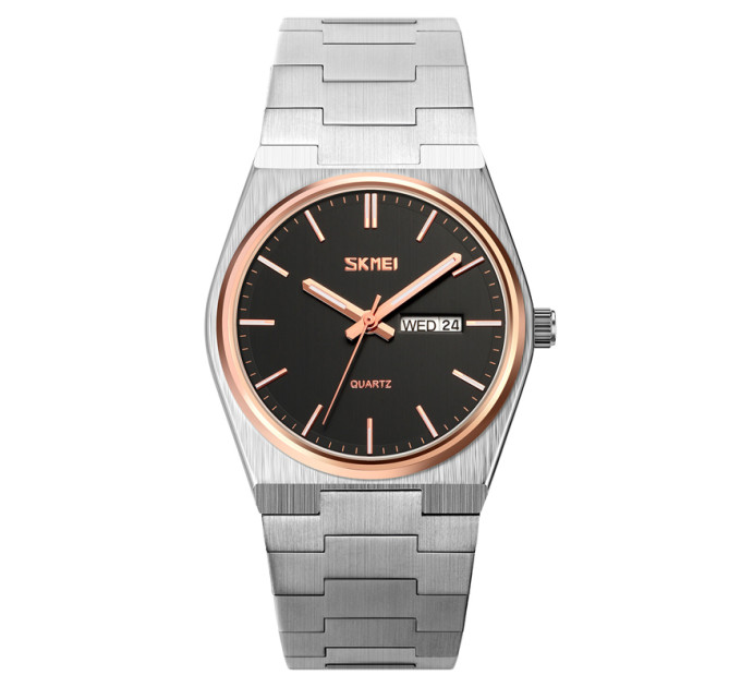 Skmei 9288SIRGBK Silver-Rose Gold-Black SALE