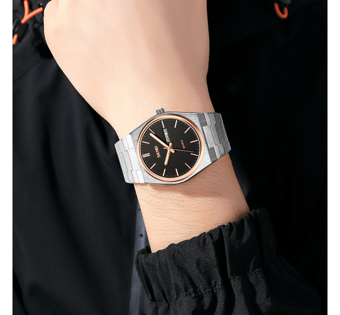 Skmei 9288SIRGBK Silver-Rose Gold-Black SALE