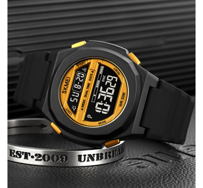 Skmei 1821BKGD Black-Gold SALE