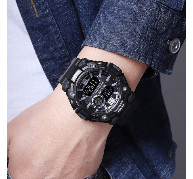 Skmei 2018BKWT Black-White SALE