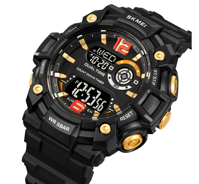 Skmei 2018GDBK Gold-Black SALE