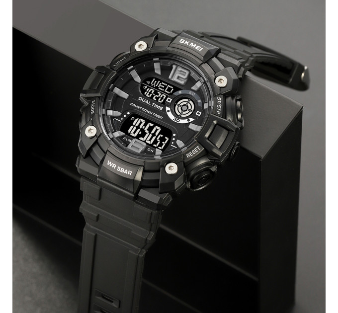 Skmei 2018BKBK Black-Black