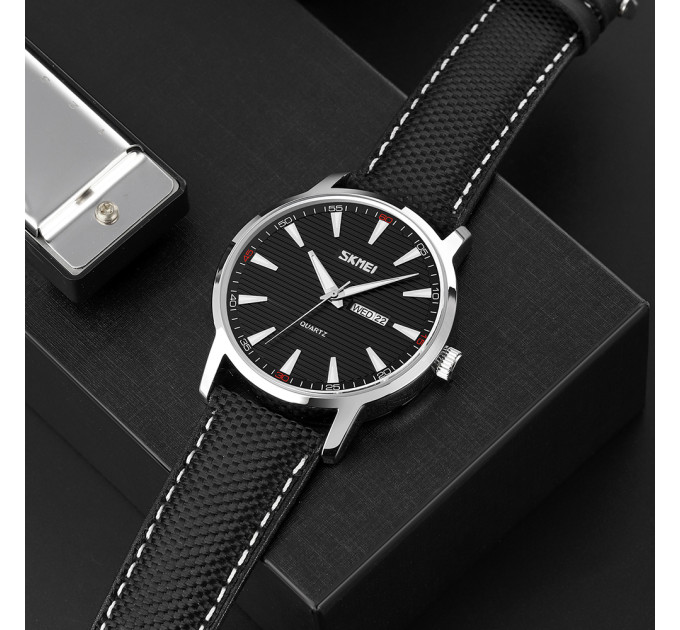 Skmei 9303SIBK Silver-Black