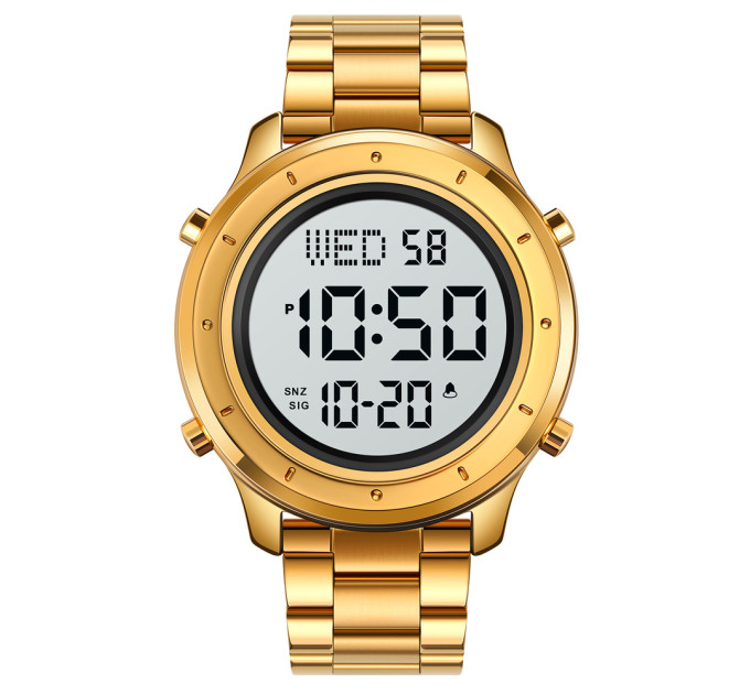 Skmei 1864SGDWT Gold-White Steel