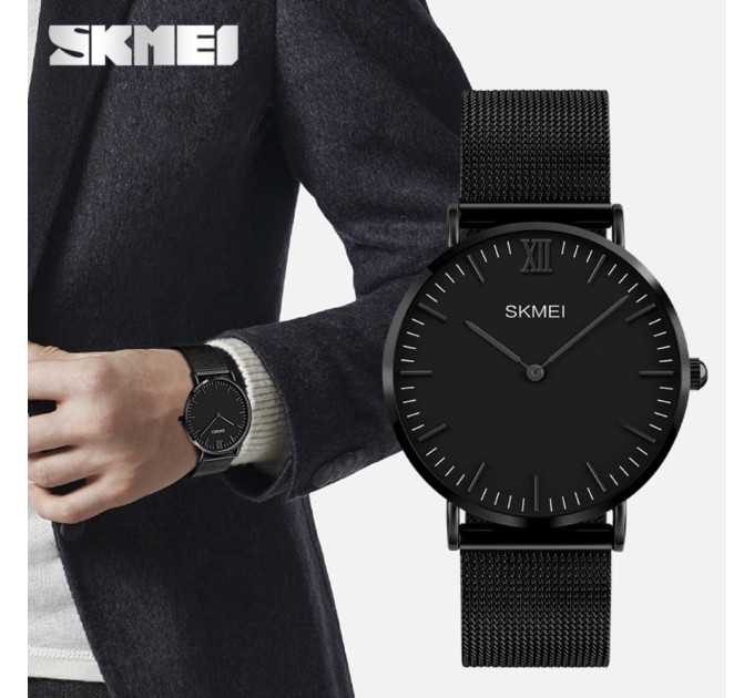 Skmei 1181SBKBK Black-Black Steel