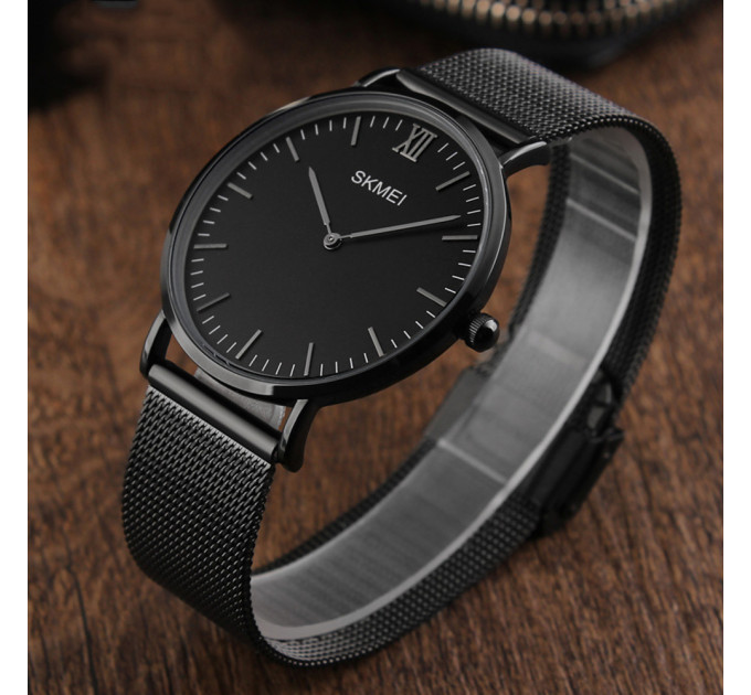 Skmei 1181SBKBK Black-Black Steel