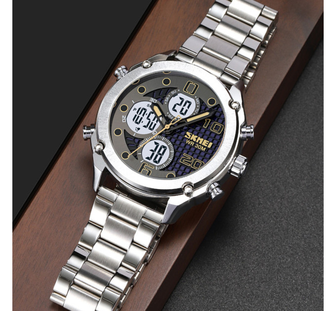Skmei 1975SSIWT Silver-White Steel