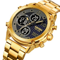 Skmei 1975SGDBK Gold-Black Steel