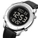 Skmei 1864LSIBK Silver-Black Leather