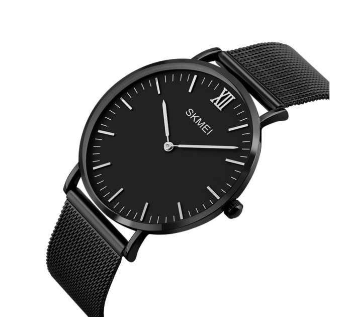 Skmei 1181SBKSI Black-Silver Steel