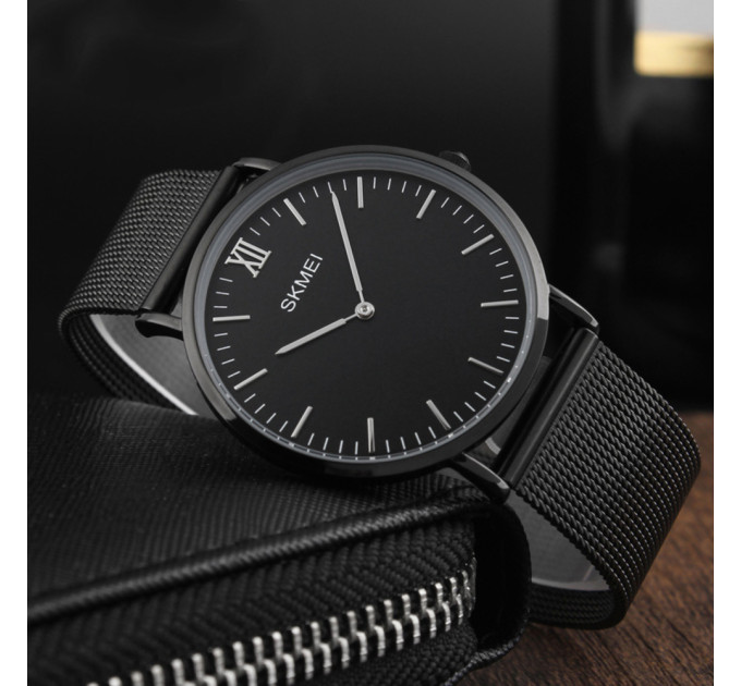 Skmei 1181SBKSI Black-Silver Steel
