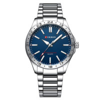 Curren 8452 Silver-Blue