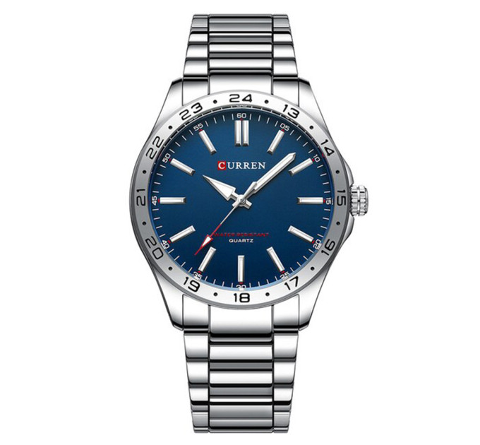 Curren 8452 Silver-Blue