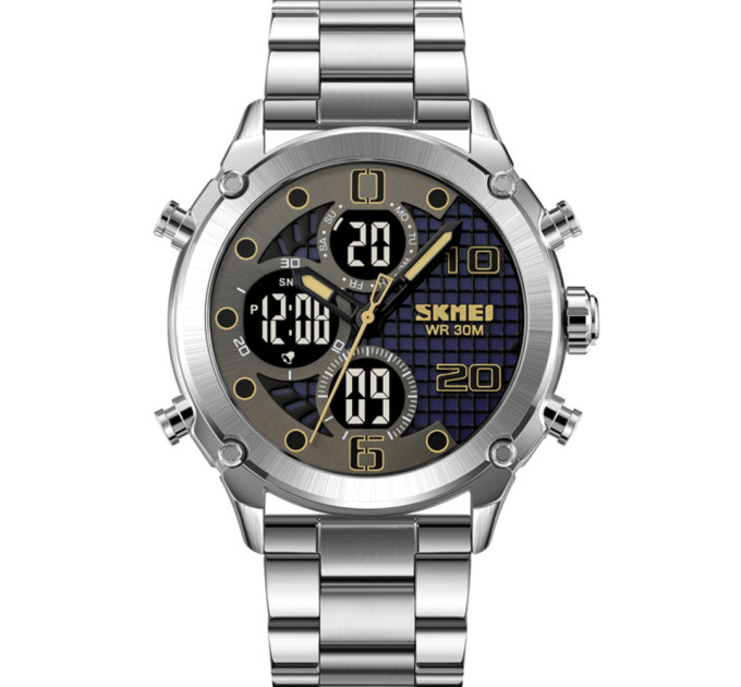 Skmei 1975SSIBK Silver-Black Steel