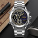 Skmei 1975SSIBK Silver-Black Steel