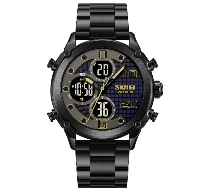 Skmei 1975SBKBK Black-Black Steel