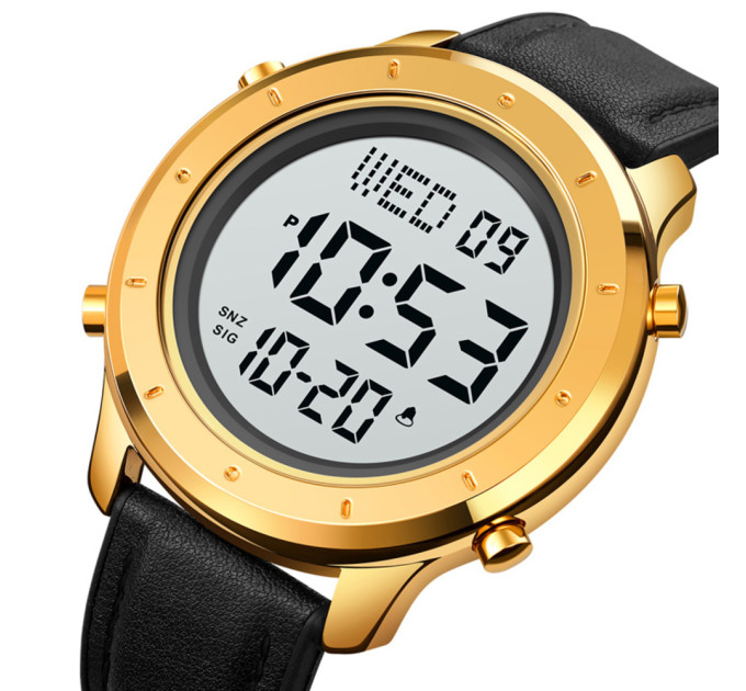 Skmei 1864LGDWT Gold-White Leather SALE