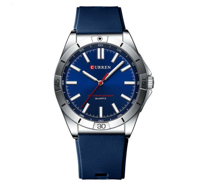 Curren 8449 Silver-Blue