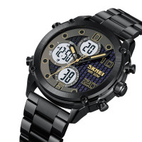 Skmei 1975SBKWT Black-White Steel
