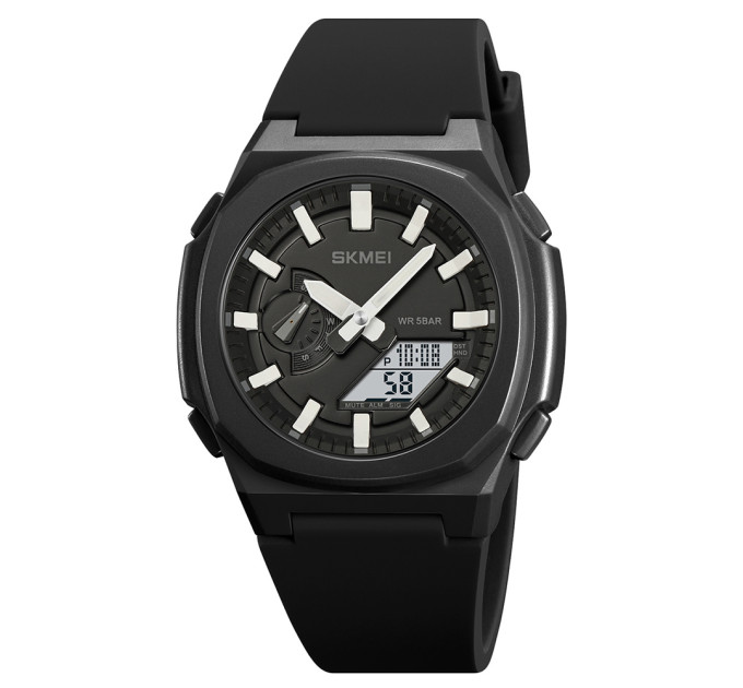 Skmei 2091BKWTWT Black-White White