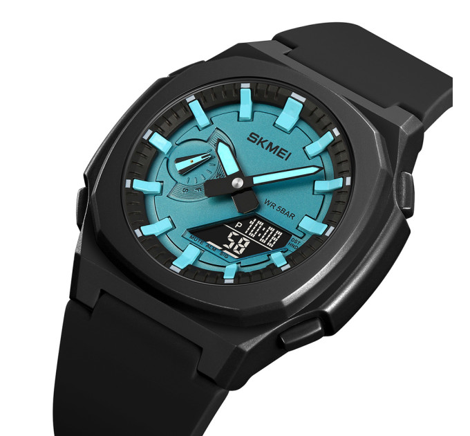 Skmei 2091BKLTBUBK Black-Blue Black