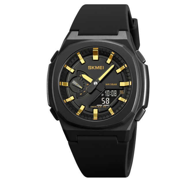 Skmei 2091BKGDBK Black-Gold-Black