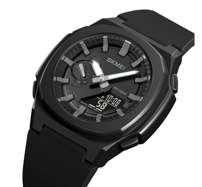Skmei 2091BKGYBK Black-Grey-Black