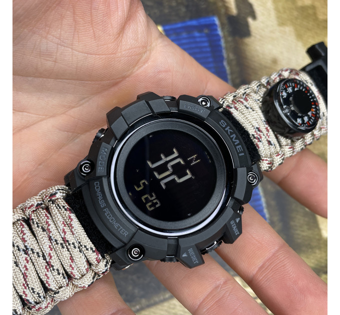 Skmei 1356DCPK Desert Camo Tactic Compass