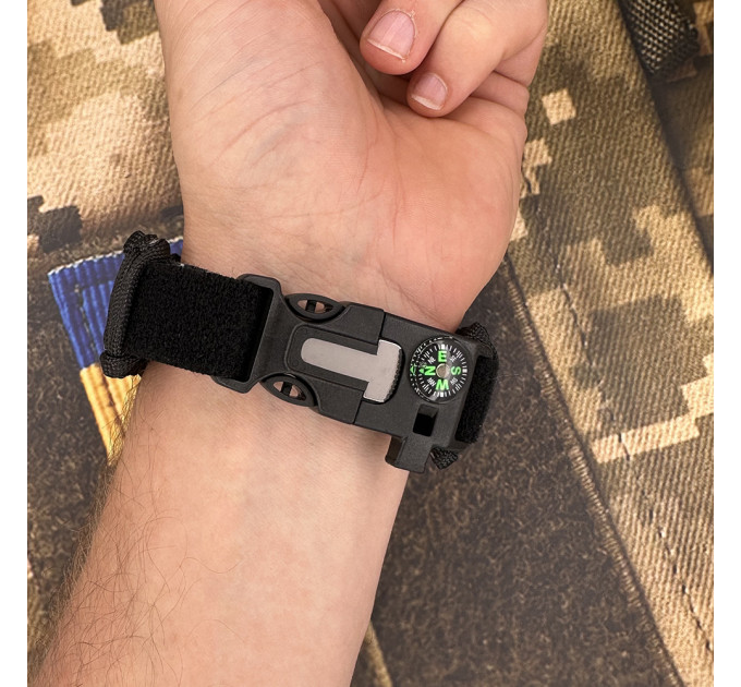 Skmei 1356BK Black Tactic Compass