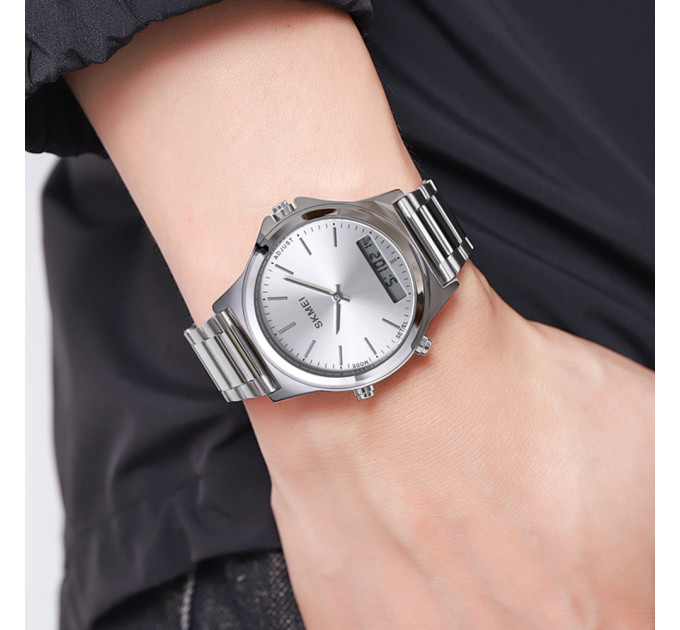 Skmei 2120SISI Silver-Silver