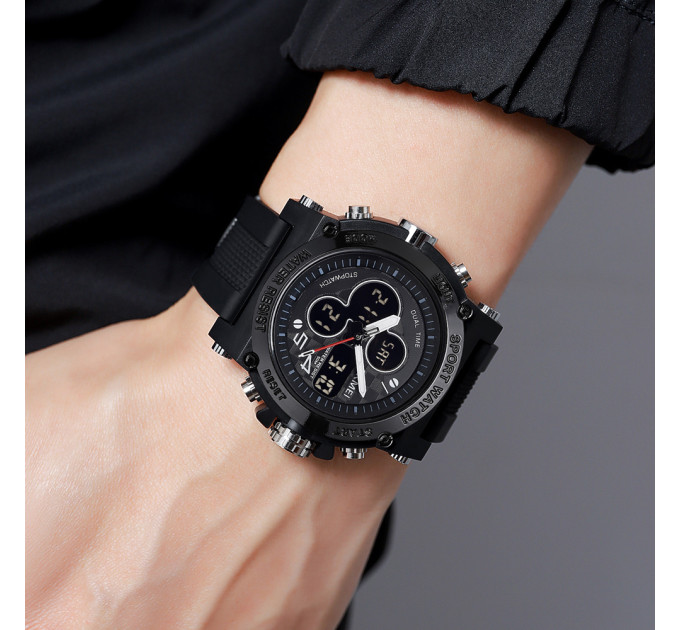 Skmei 2065BKBK Black-Black