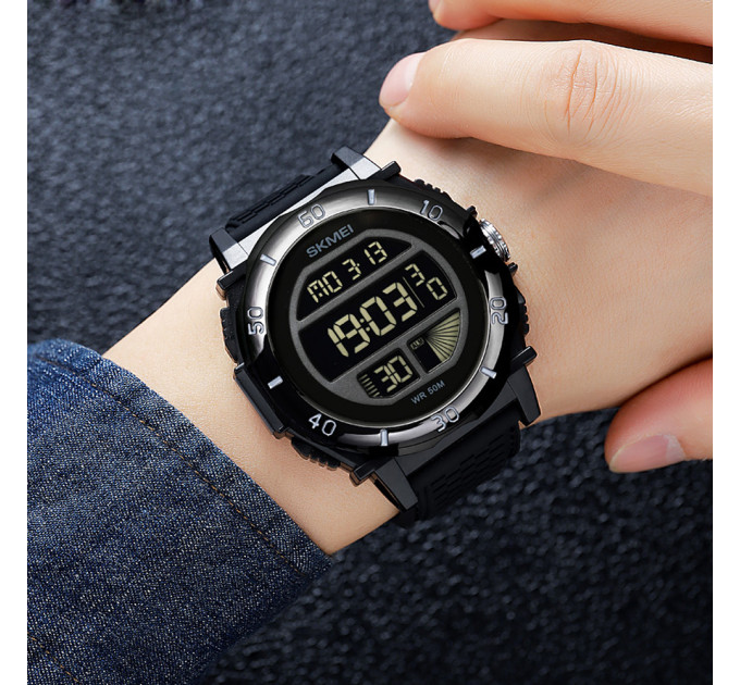 Skmei 2099BKBK Black-Black