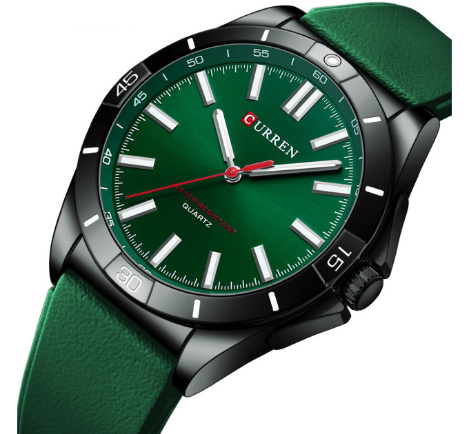 Curren 8449 Black-Green