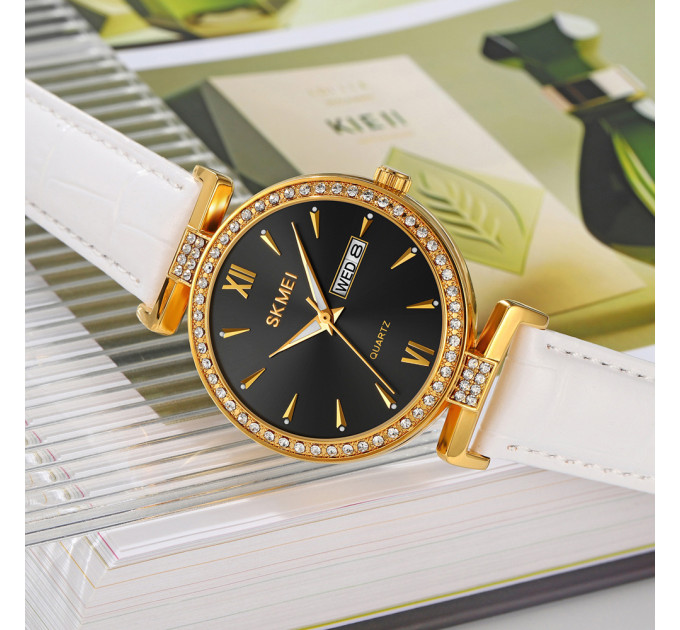 Skmei 2090GDBKWT Gold Black-White