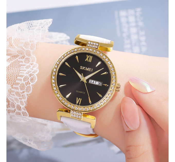 Skmei 2090GDBKWT Gold Black-White