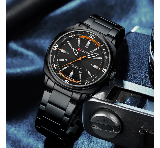 Curren 8455 All Black