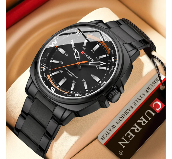 Curren 8455 All Black