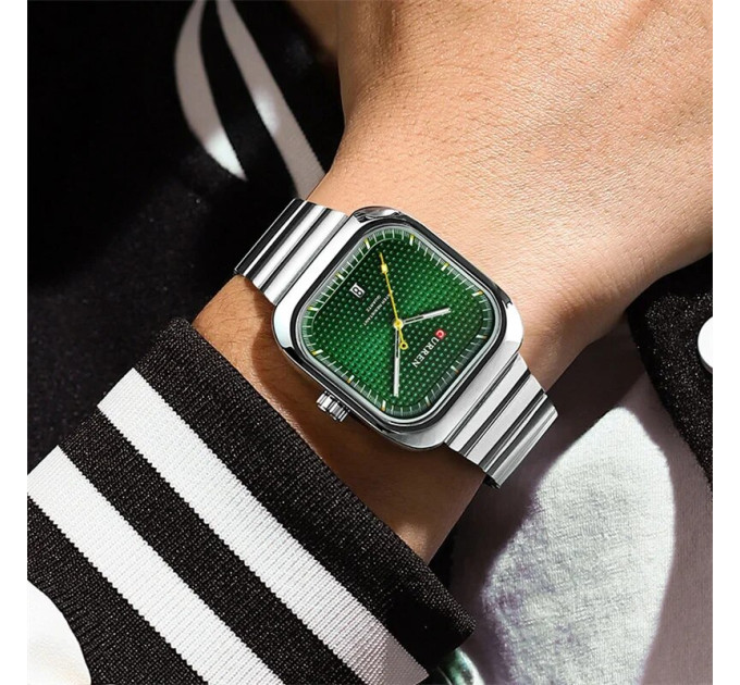 Curren 8460 Silver-Green