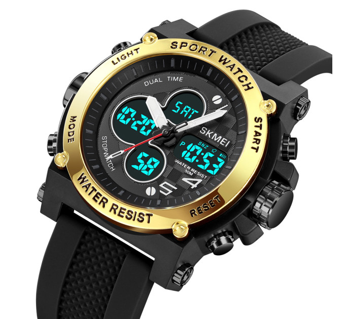 Skmei 2065BKGD Black-Gold SALE