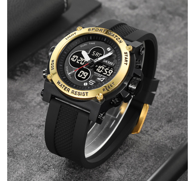 Skmei 2065BKGD Black-Gold SALE