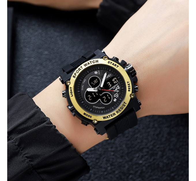 Skmei 2065BKGD Black-Gold SALE