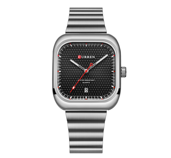 Curren 8460 Silver-Black