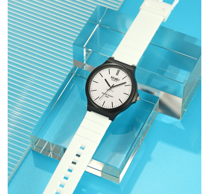 Skmei 2108BKWT Black-White SALE