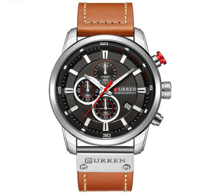 Curren 8291 Brown-Silver-Black