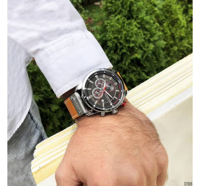 Curren 8291 Brown-Silver-Black