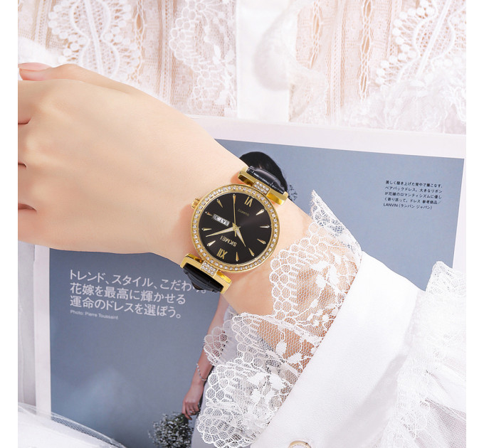 Skmei 2090GDBKBK Gold Black-Black