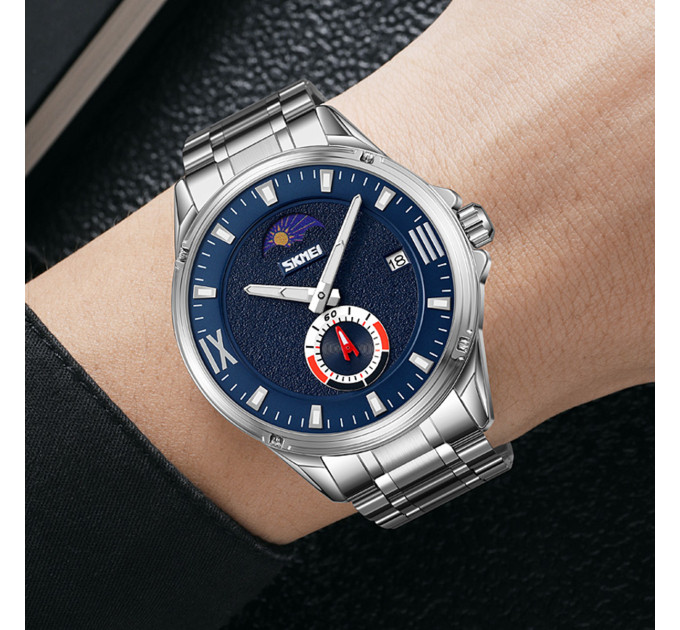 Skmei 9326SIBU Silver-Blue SALE