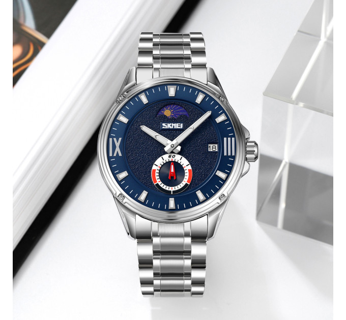 Skmei 9326SIBU Silver-Blue SALE